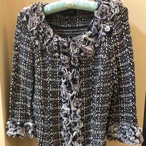 St John knit jacket gently used